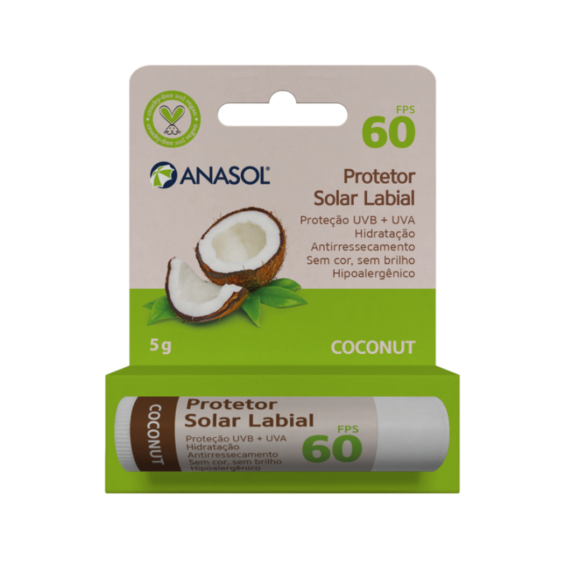 Anasol Protetor Labial Coconut 5gr