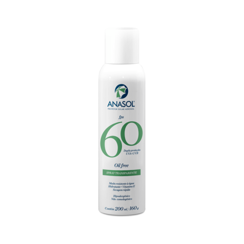 Anasol Protetor Solar Aerosol Fps 60 200ml