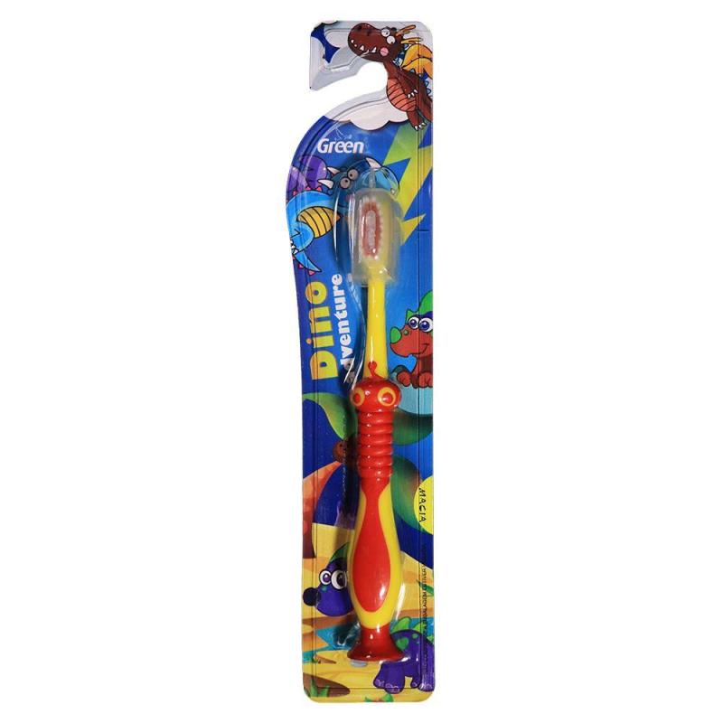 Escova Dental Inf Kids Dino Macia +3