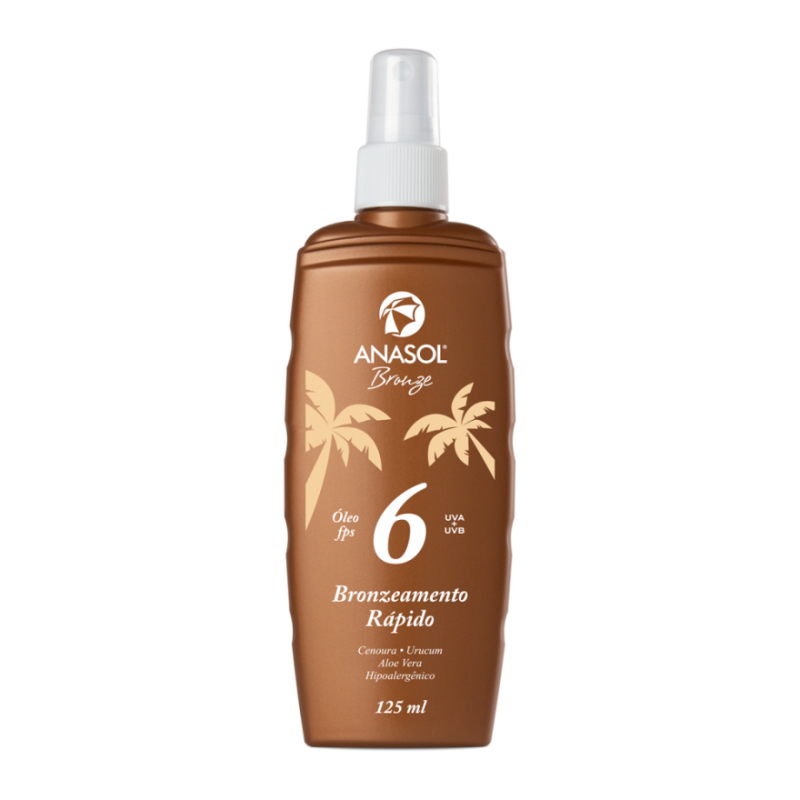 Anasol Oleo Bronzeador Spray Fps 6 125ml