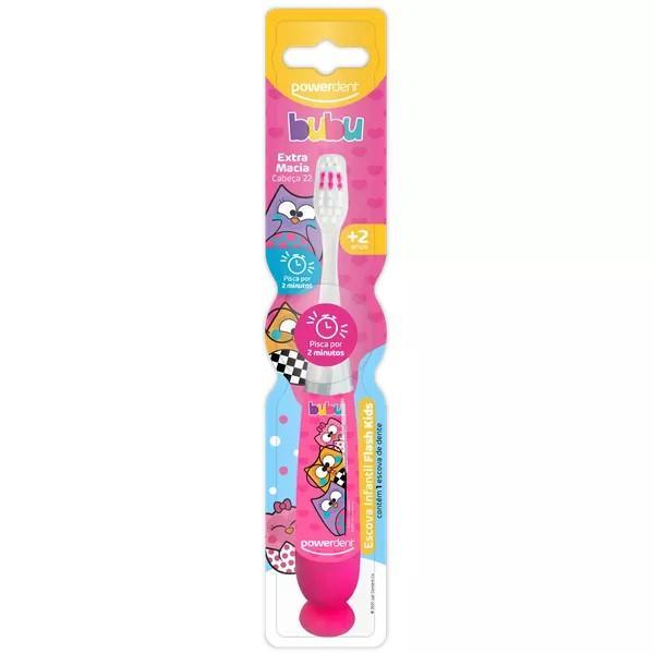 Escova Dental Inf Pisca Pisca Bubu +2 anos