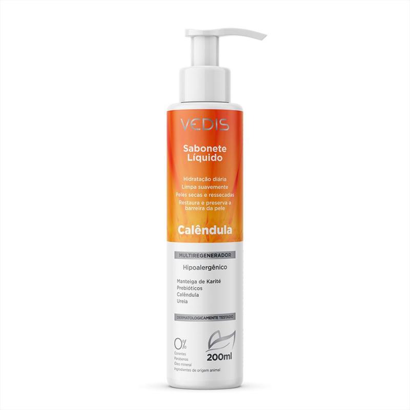 Sabonete Líquido Calêndula Hipoalergênico 200ml