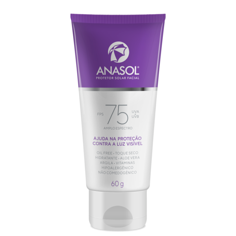 Anasol Protetor Solar Facial FPS 75 60g