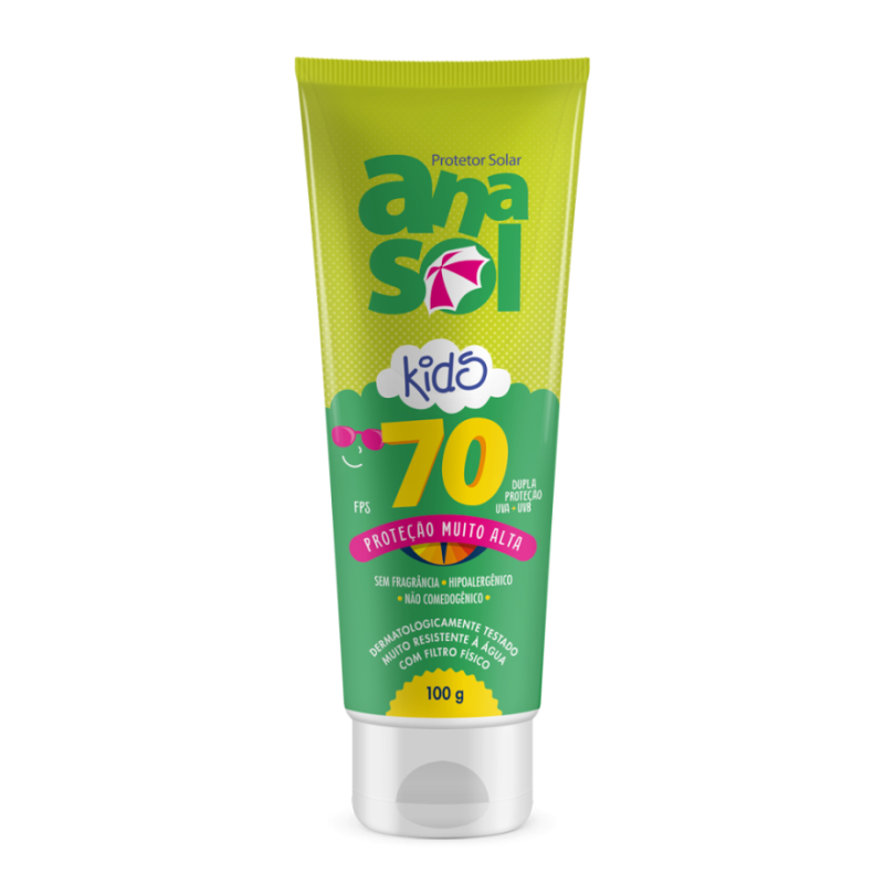 Anasol Protetor Solar KIDS FPS 70- 100g