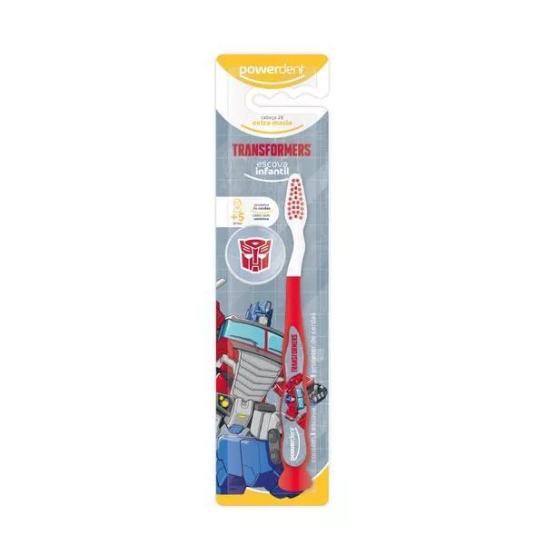 Escova Dental Inf Transformers Estojo +3