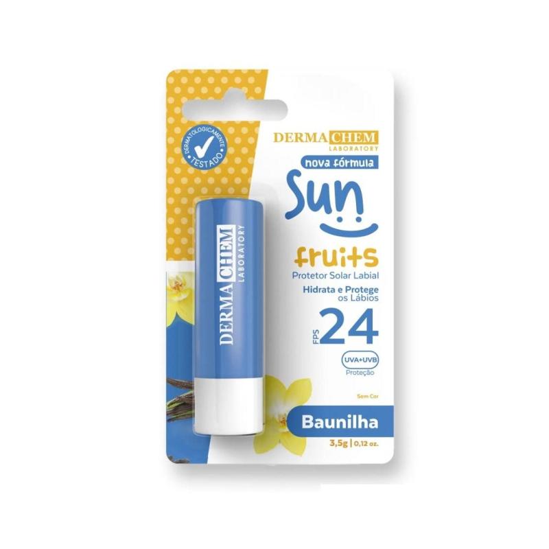 Protetor Solar Labial Fps baunilha