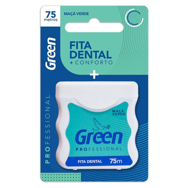 Fita Dental Maça Verde 75m