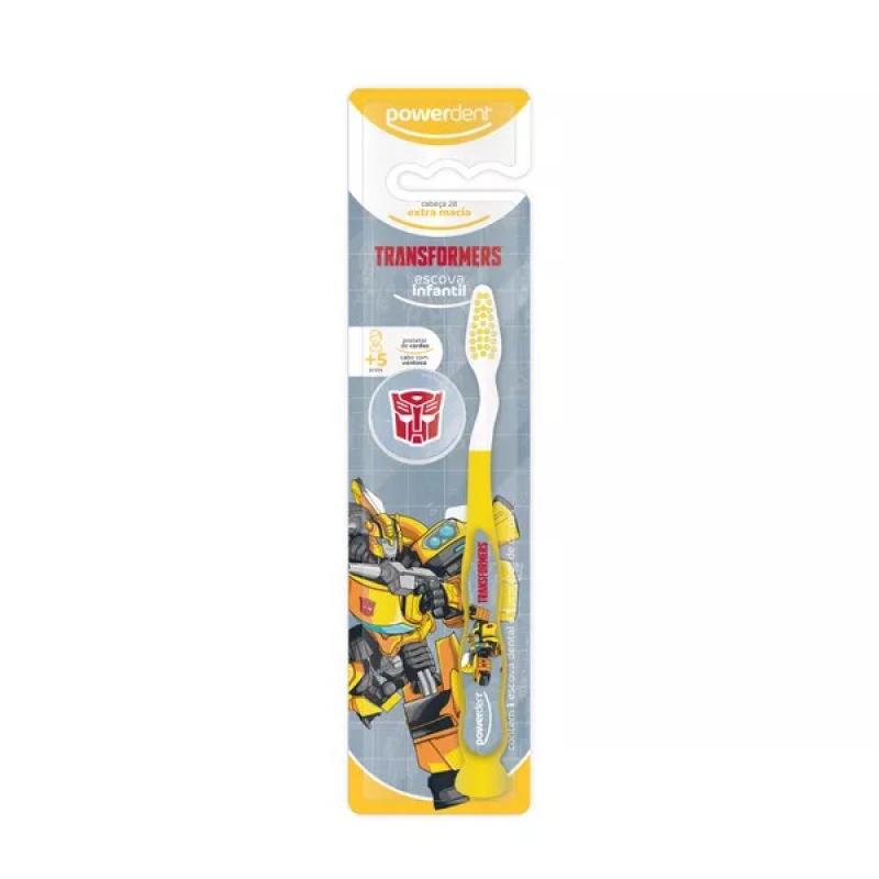 Escova Dental Inf Transformers Estojo +3