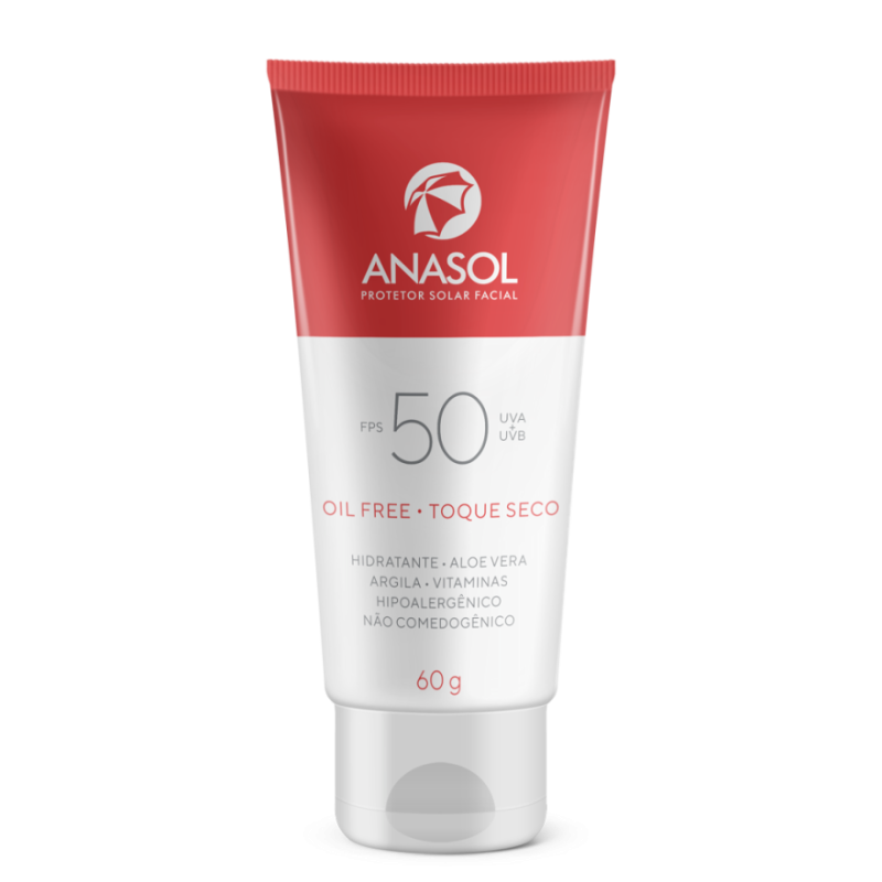 Anasol Protetor Solar Facial FPS 50  60g