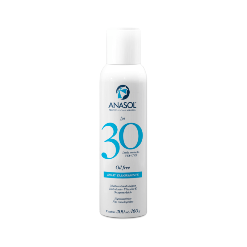 Anasol Protetor Solar Aerosol Fps 30 200ml