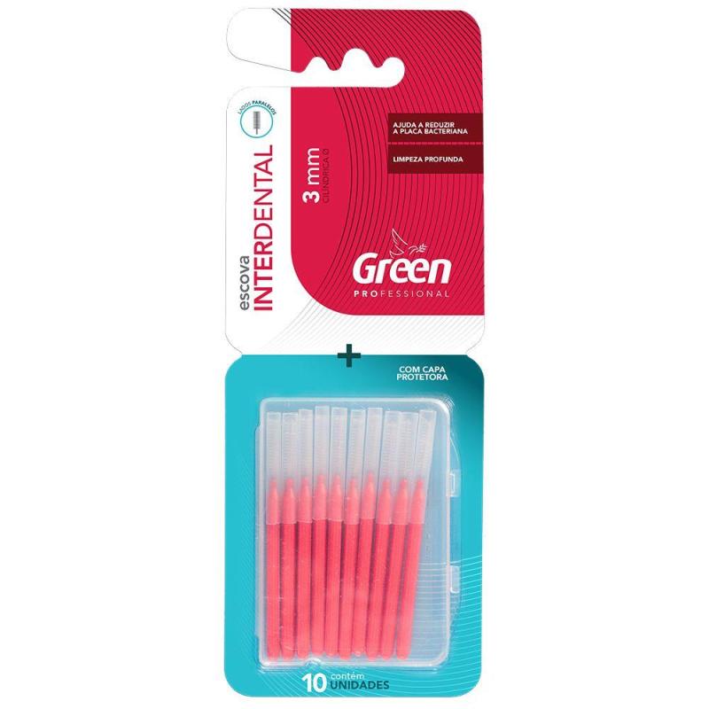 Escova Interdental Cilindrica 3mm