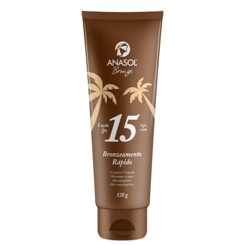 Anasol Locao Bronzeadora Fps 15  120 g