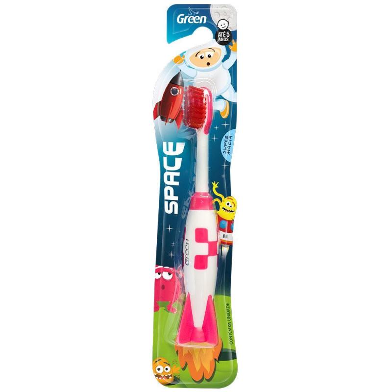 Escova Dental Inf Kids Space Macia +2