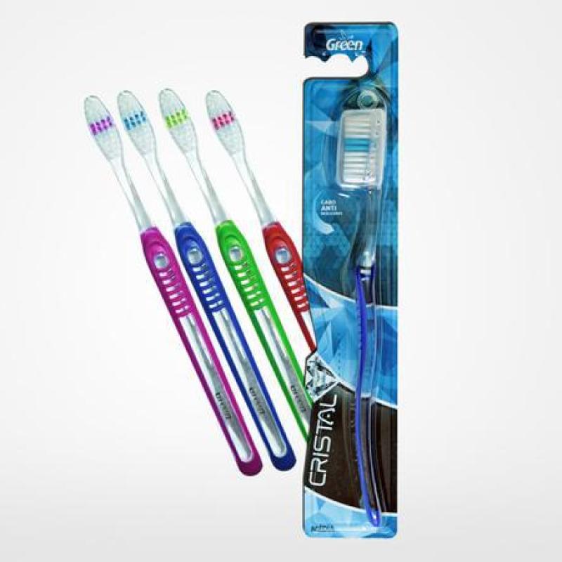 Escova Dental Adulta Cristal Macia PM505