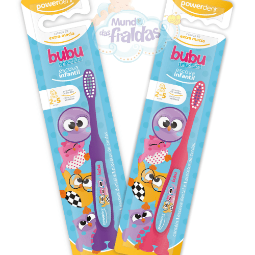 Escova Dental Inf 2D Bubu +2.