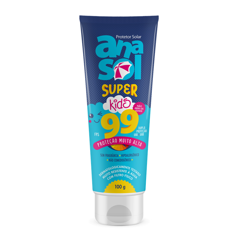 Anasol Protetor Solar KIDS FPS 99 100 g