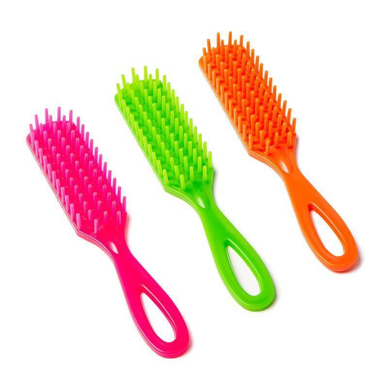 Escova Cabelo Flexivel Retangular