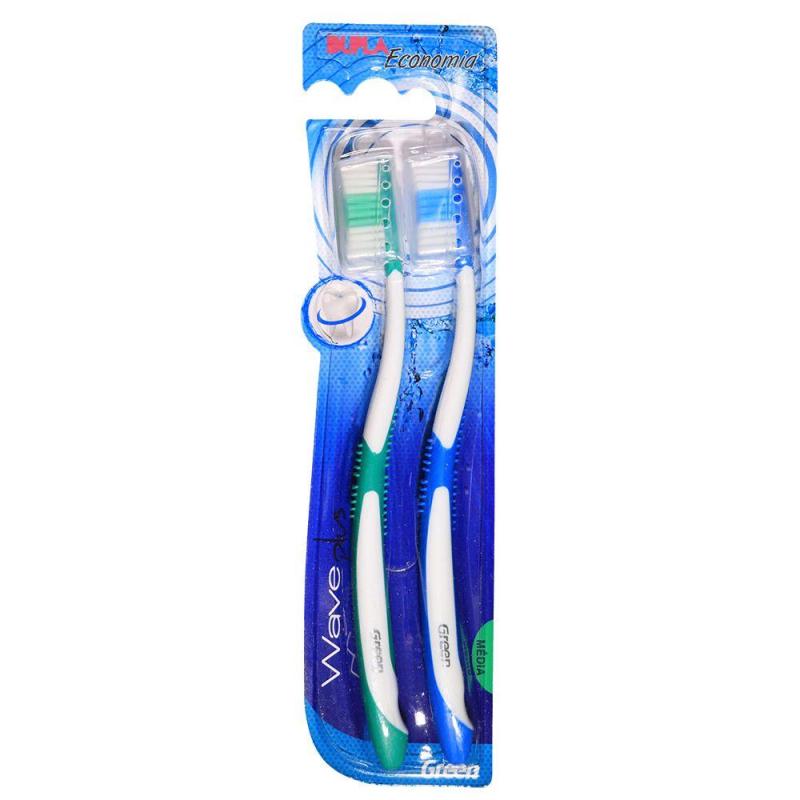 Escova Dental Adulto Duo  Media C/2un DP301