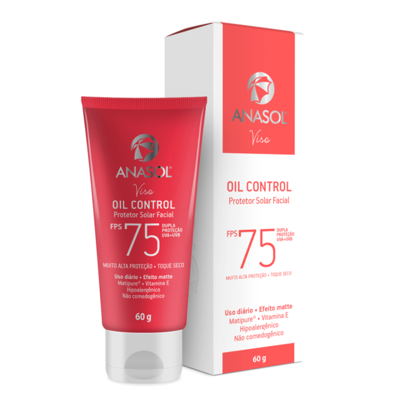 Anasol Viso Protetor Solar Facial FPS 75  60g