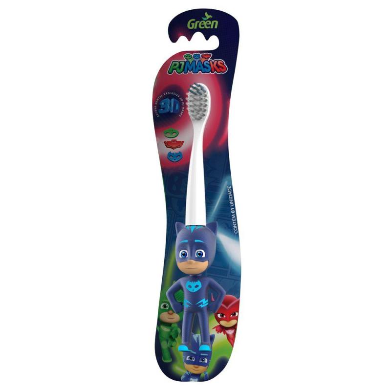 Escova Dental Inf 3D Menino Gato