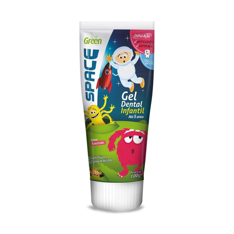 Gel Dental Inf S/Fluor Maca Verde 100gr