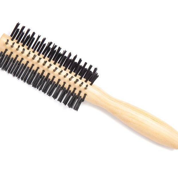 Escova Cabelo Meia Lua Madeira