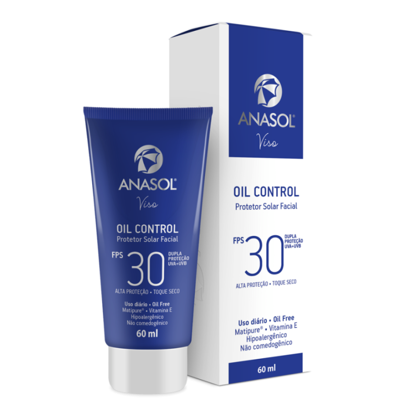 Anasol Viso Protetor Solar Facial Fps 30 60g