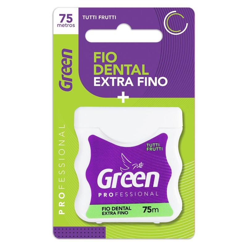 Fio Dental Adulto E.Fino Tutti Frutti 75m